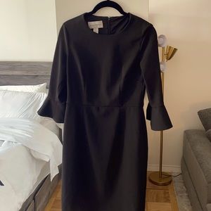 Black dress by Donna Morgan